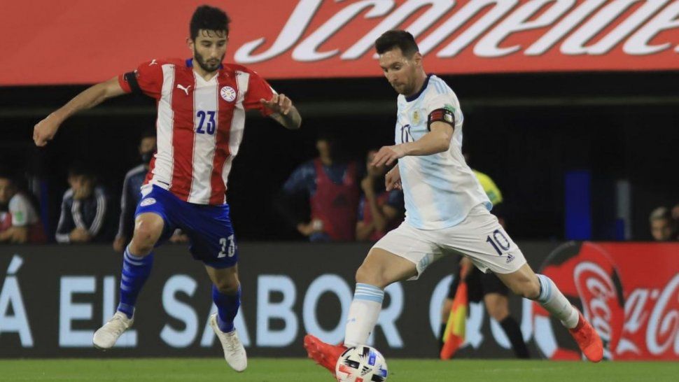 Argentina igualó 1-1 ante Paraguay por las Eliminatorias 