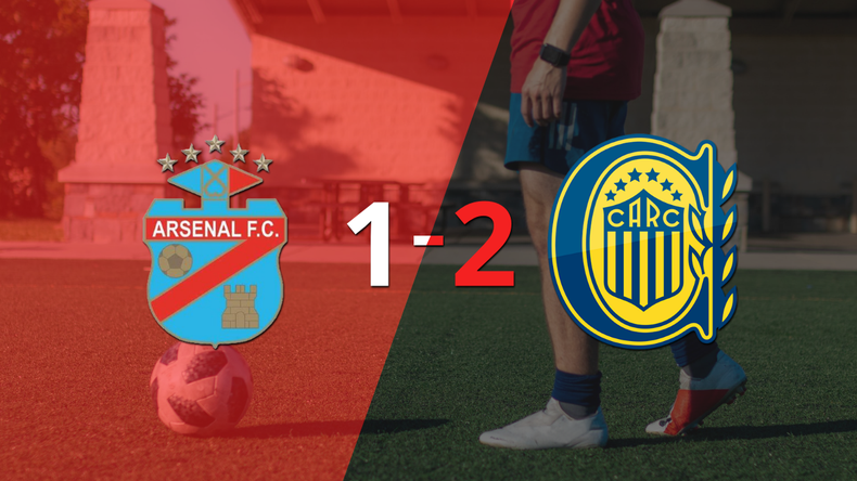 Rosario Central superó 2-1 a Arsenal como visitante