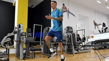 Di María llegó a Turín para sumarse al plantel de la Juventus.