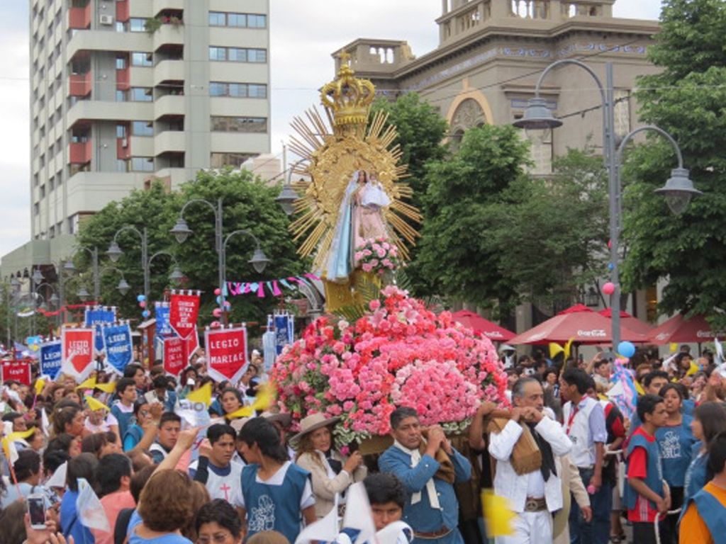 Procesión de la Virgen