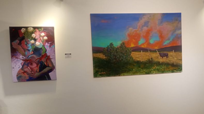 Facundo Cañazares inauguró su muestra en Culturarte