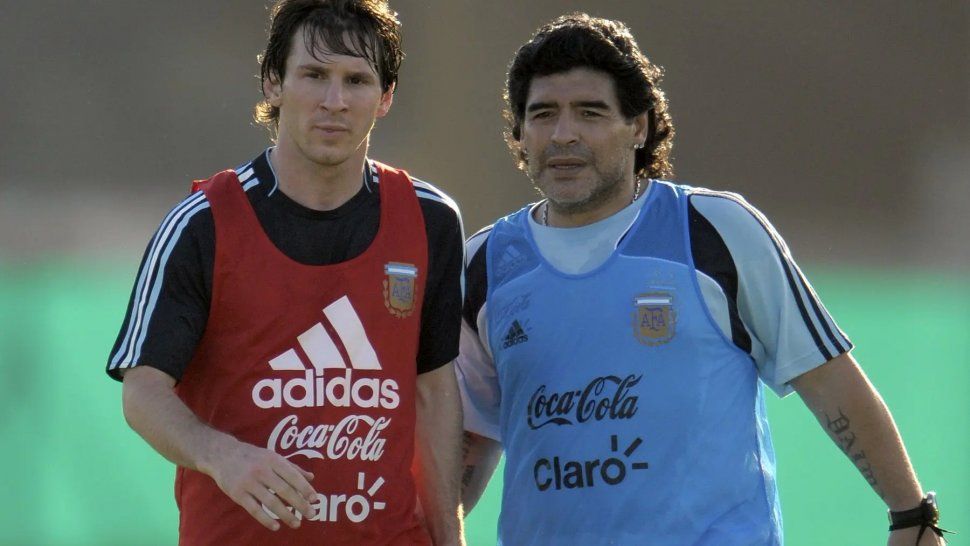 Maradona y Messi, en el once ideal de todos los tiempos