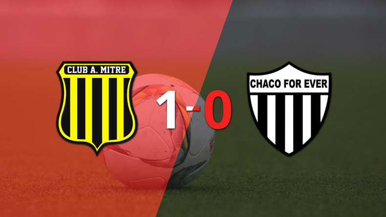 Apretada victoria de Mitre (SE) frente a Chaco For Ever