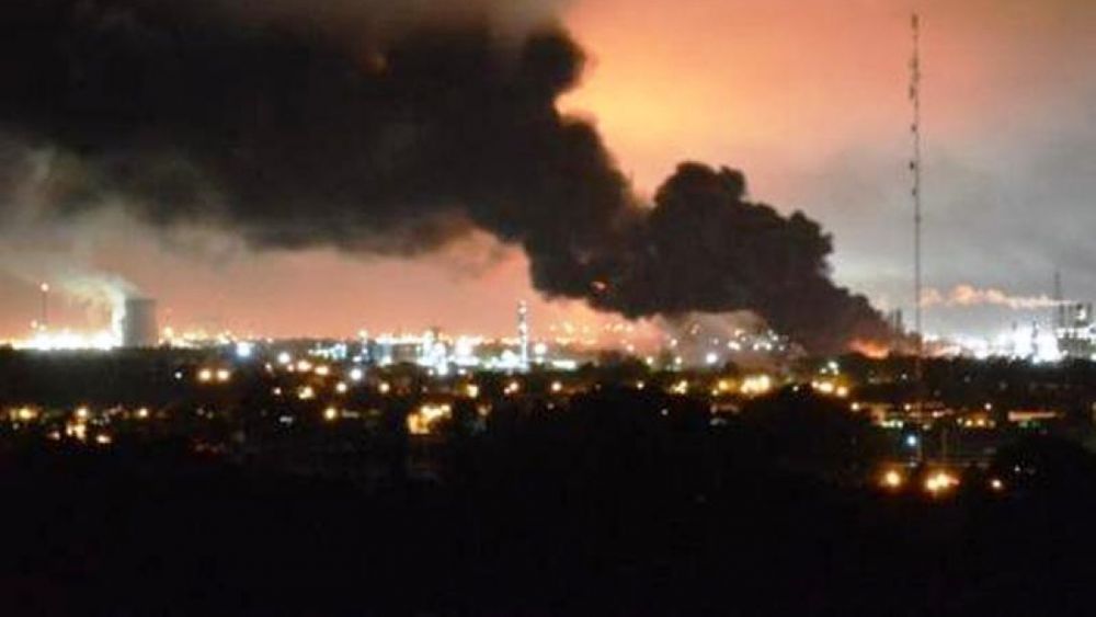 Incendio en YPF