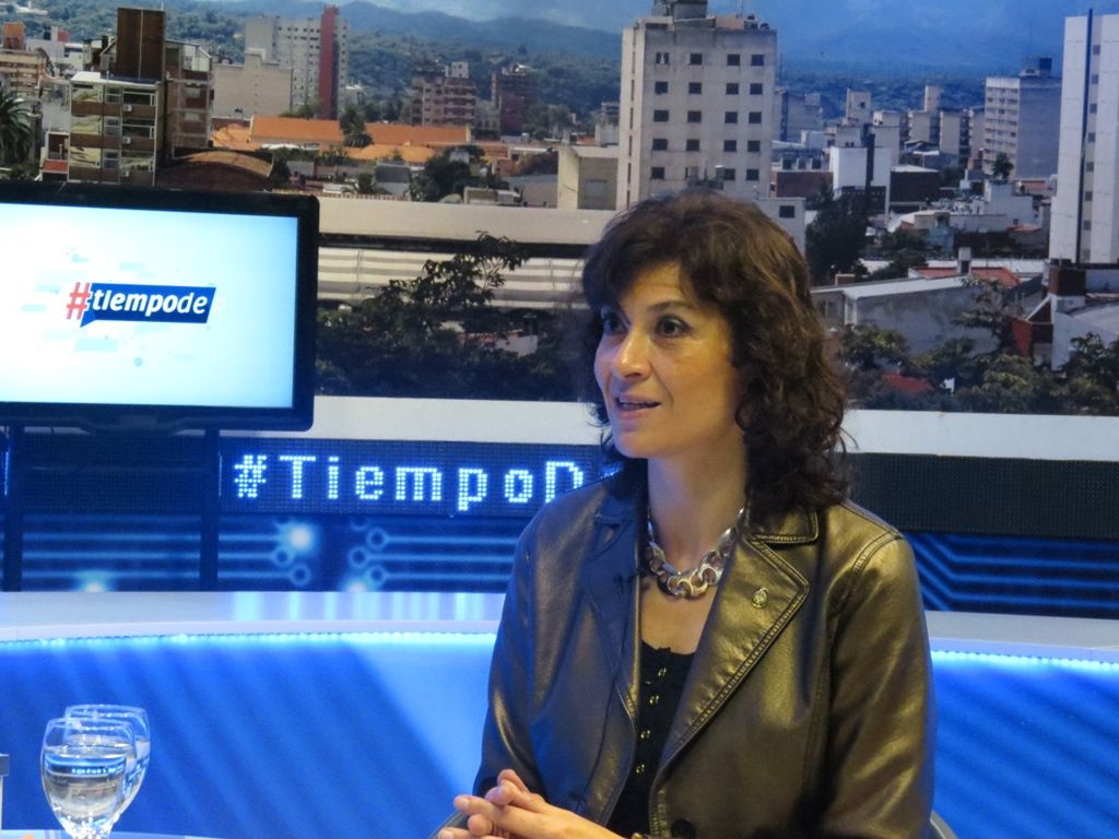 Ministra de Educación,Florencia Gelmetti
