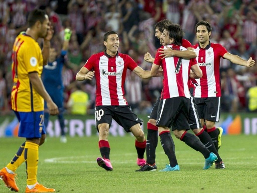 Athletic goleó al Barcelona