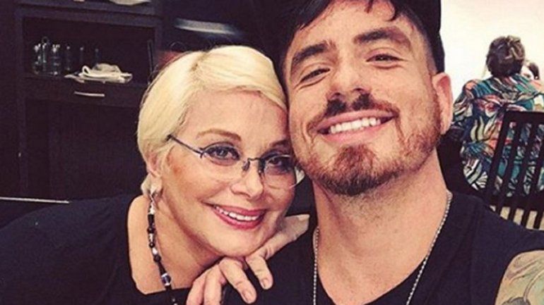Carmen Barbieri junto a su hijo Federico Bal - La actriz tiene Covid