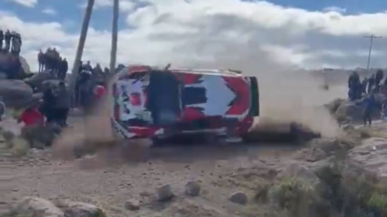 RALLY SUDAMERICANO ACCIDENTE