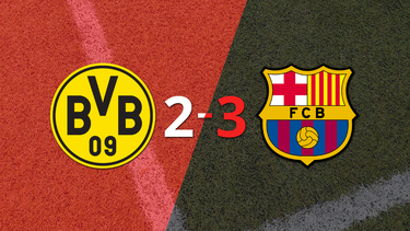 El doblete de Serhou Guirassy no fue suficiente y Borussia Dortmund cayó ante Barcelona