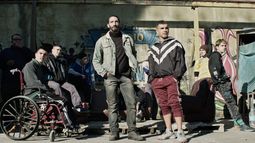 El Marginal. Juan Minujín, Abel Ayala y otros actores de la serie argentina de la plataforma de streaming Netflix.