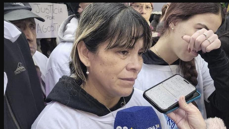 Abuela de Agostina Vega: "Mi Agos, mi negra bella, la nieta más hermosa y buena, con la sonrisa más linda. Le pido a Dios que nos mantenga unidos y fuertes como familia para poder pedir justicia"