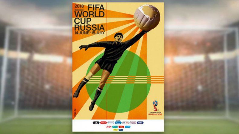 Presentaron el póster oficial del Mundial 2018, con un emblema de Rusia
