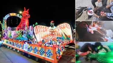 La carroza jujeña que cruzó la Cuesta de Lipán con un mensaje por los animales atropellados