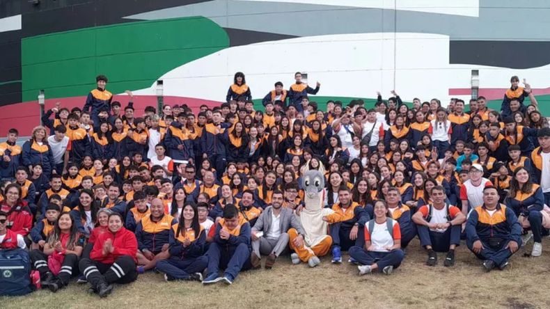 La delegación jujeña en los Juegos Evita