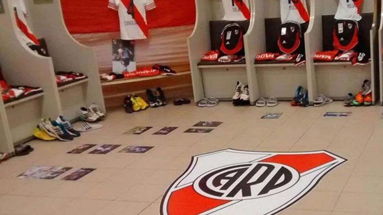  Boca no quiere que River decore el vestuario visitante de la Bombonera