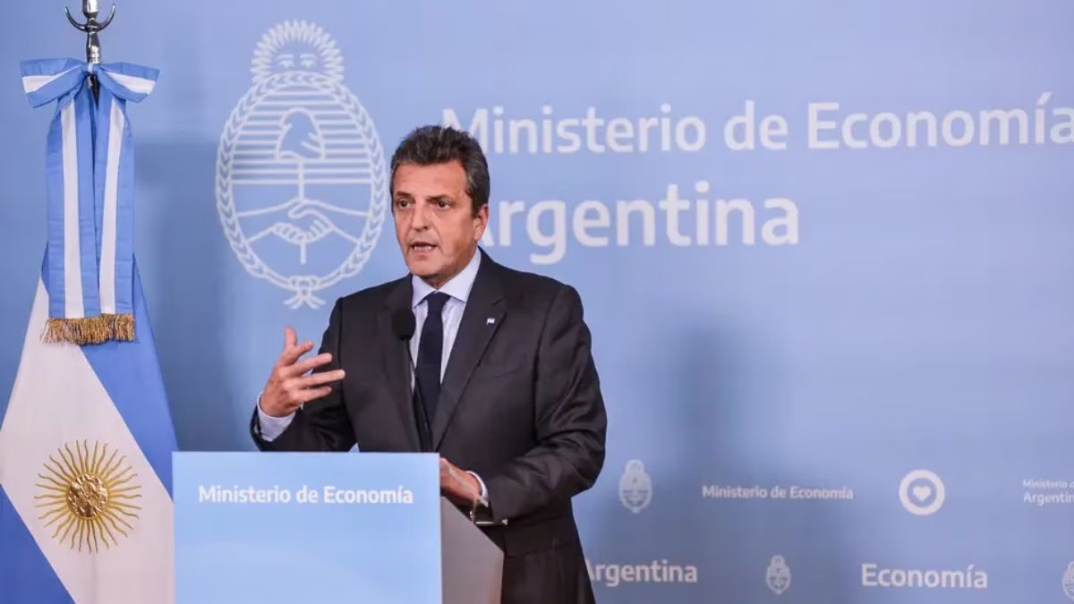 Ministro de Economía de la Nación Sergio Massa