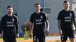 El plantel completo de la Selección ya se entrena en el predio de AFA