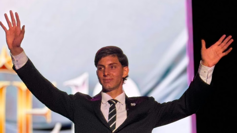 Todo Jujuy | Bautista Pellegrini tiene 18 años, paje 10 de la FNE