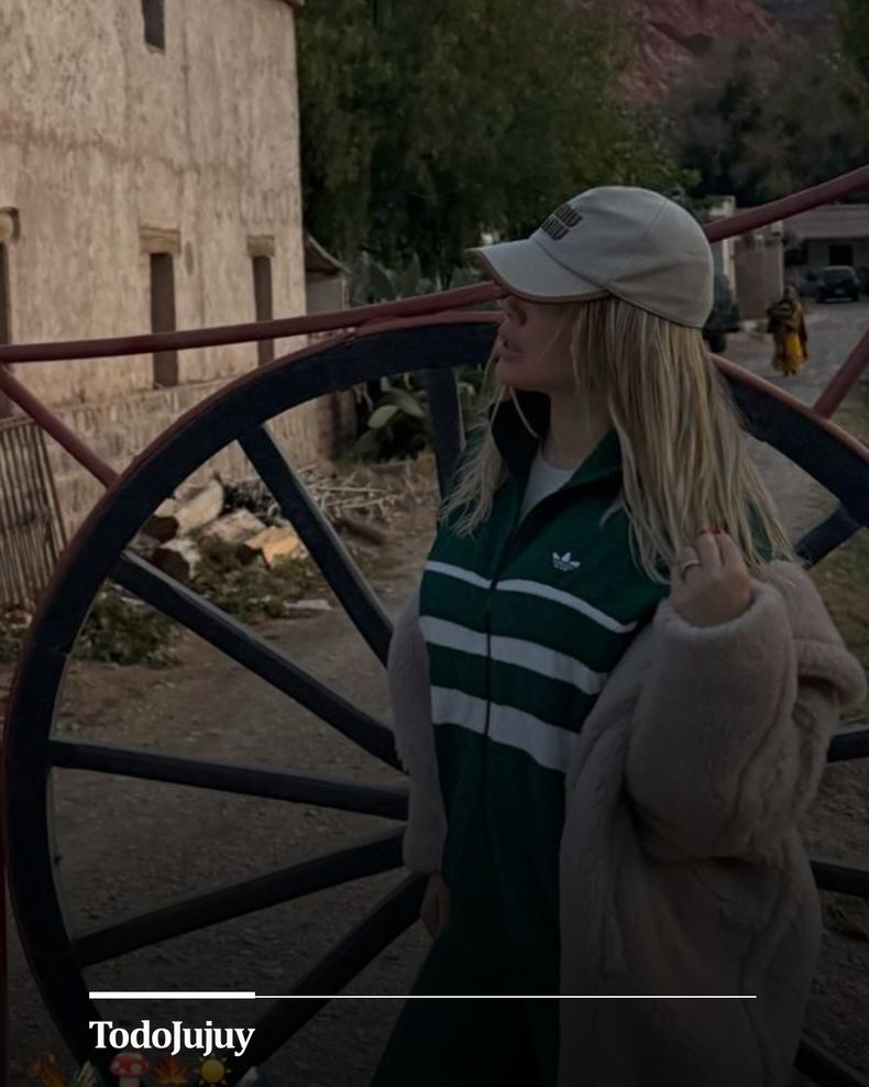 Wanda Nara en Purmamarca.