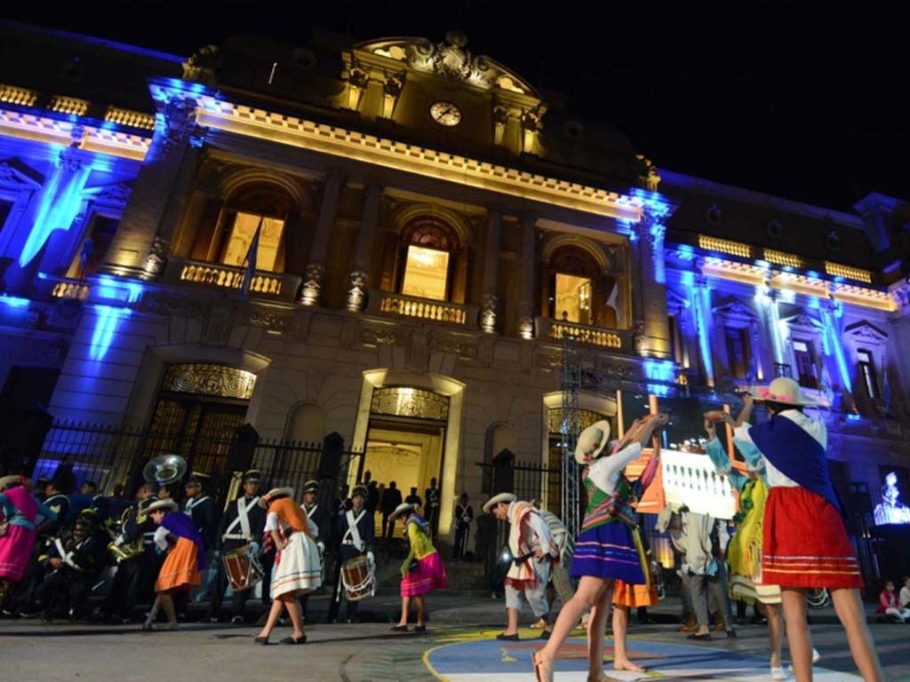 Festejos previos al 23 de Agosto