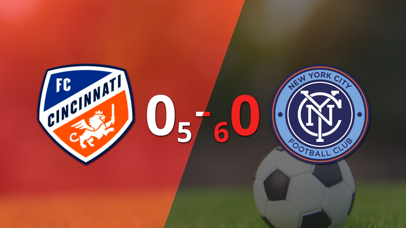 New York City FC le ganó por penales a FC Cincinnati