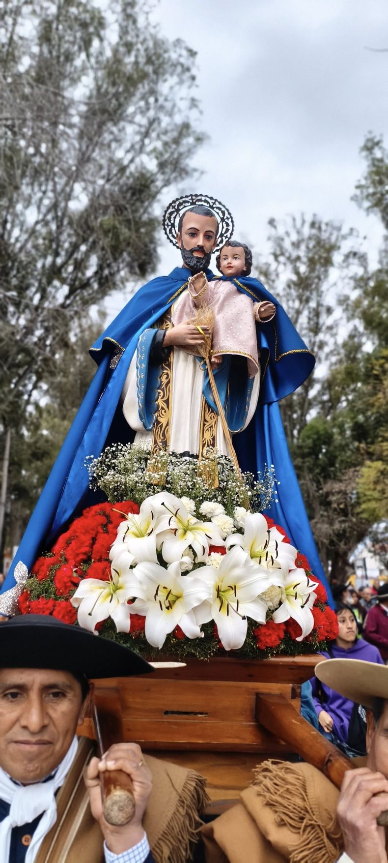 Procesión por San Cayetano.