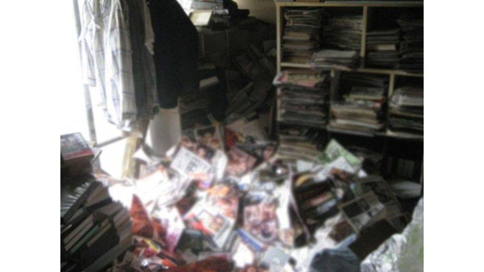 Toneladas de revistas porno