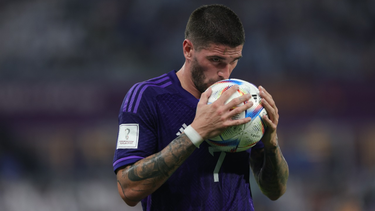 Rodrigo de Paul es el jugador con más recuperaciones del Mundial Qatar 2022.