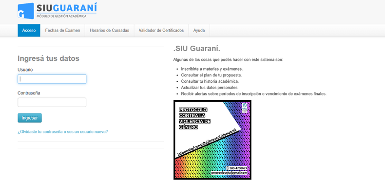Sistema Guaraní - medicina
