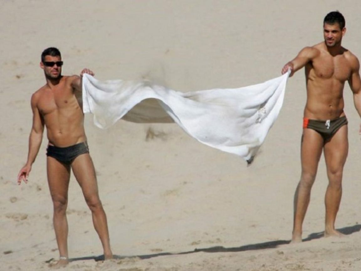 Ricky Martin y Carlos Gon
