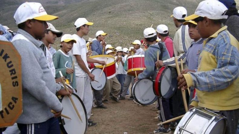 Bandas de sikuris en Punta Corral y Tumbaya (Archivo)