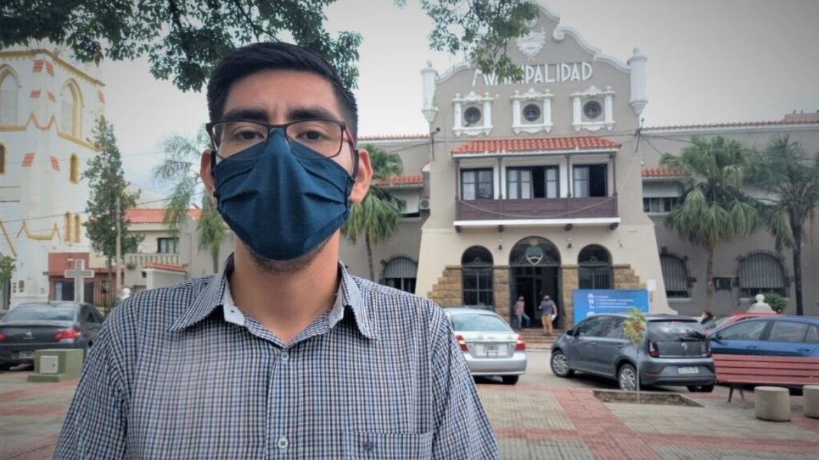 Oscar Díaz, jefe de Tránsito y Fiscalización de Ordenamiento Vial de San Pedro