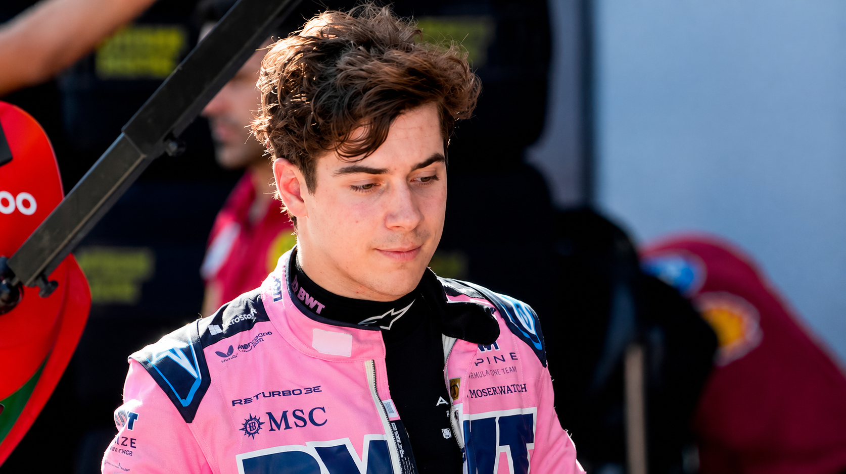 franco colapinto largara 19° en silverstone tras una fuerte salida de pista