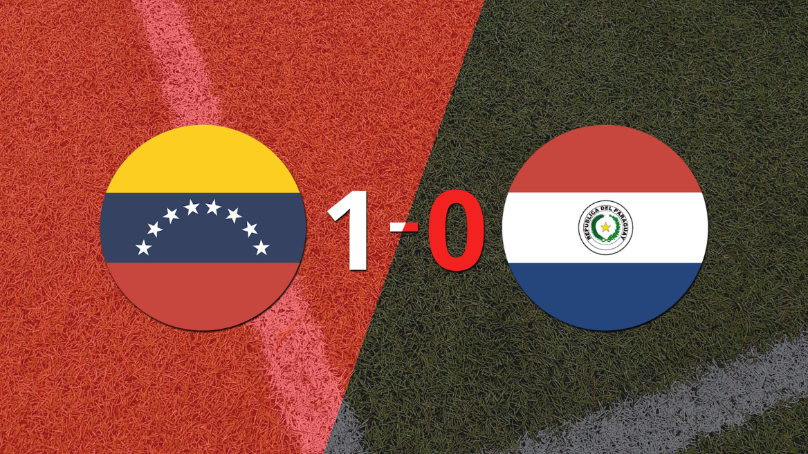 venezuela le gano 1-0 como local a paraguay
