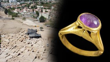 Israel: encontraron un anillo con una piedra que cura la resaca.&nbsp;