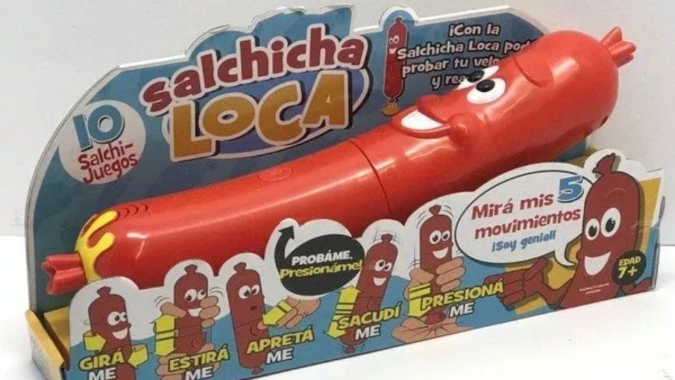 Salchicha Loca el juguete para pequeños que causa polémica Salchicha Loca el juguete para pequeños que causa polémica