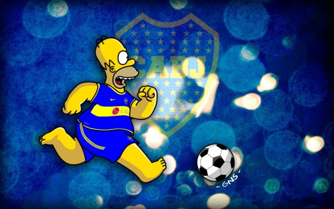 Los Simpson son de Boca
