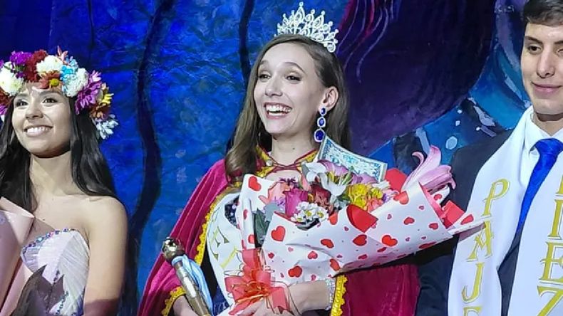 Tatiana Gómez, la representante del Colegio Santa Teresita en la FNE 2026