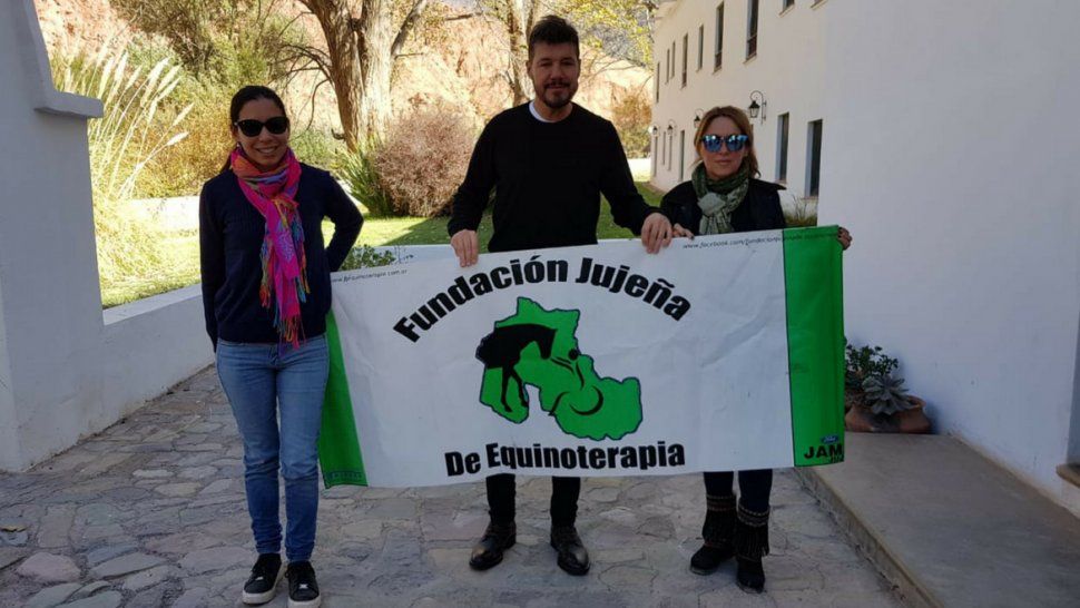 Tinelli solidario: apoya la necesidad de contar con una Ley Nacional de Equinoterapia