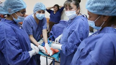 Toman a profesionales en enfermería en el Pablo Soria.