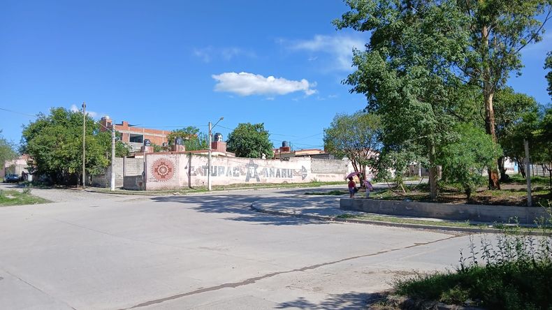 Barrio Tupac Amaru, donde asesinaron a Juan Vanega de 15 años.