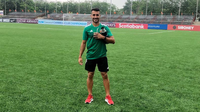 Maximiliano Alonso en el cuerpo técnico de Bolivia