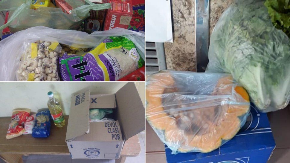 palpala: juntaron donaciones para ayudar a una familia en aislamiento por coronavirus