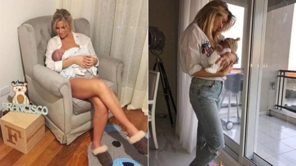 Ailén Bechara mostró su figura a dos meses de ser mamá