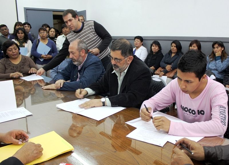 Firma de convenio
