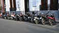 Vía Parking para motociclistas en San Salvador de Jujuy.