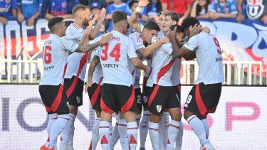 River Plate vs U de Chile.