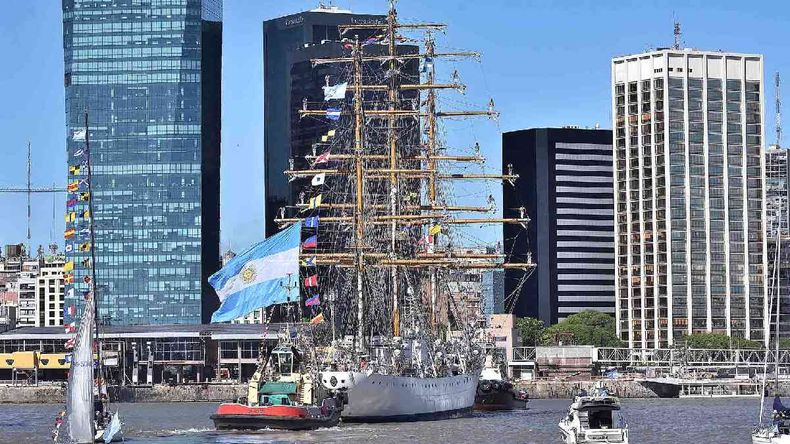 Finalizó el Viaje de Instrucción de la Fragata Libertad Finalizó el Viaje de Instrucción de la Fragata Libertad