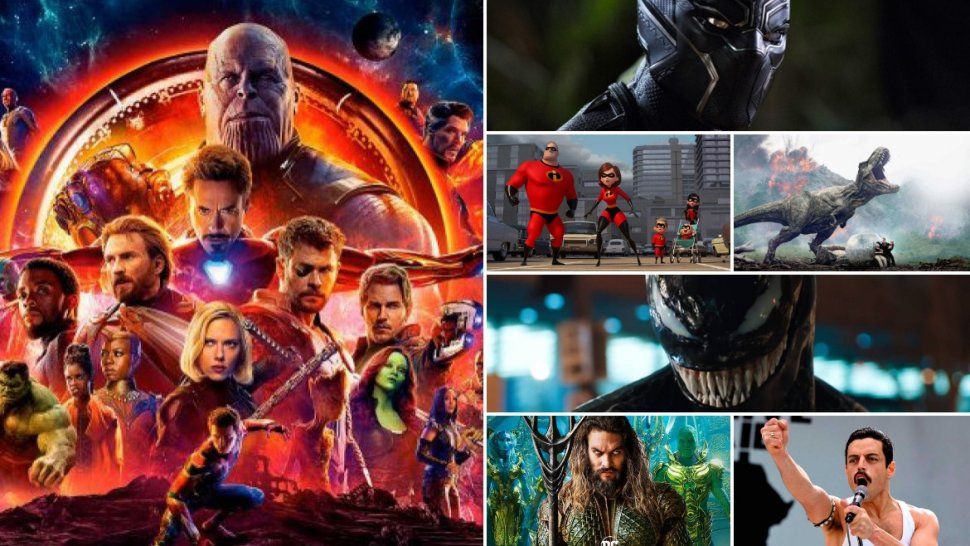 Estas fueron las películas más vistas del 2018