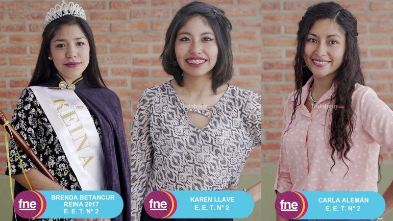 Candidatas de la EET 2